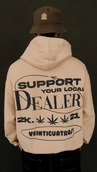 DEALER HOODIE VANILLA