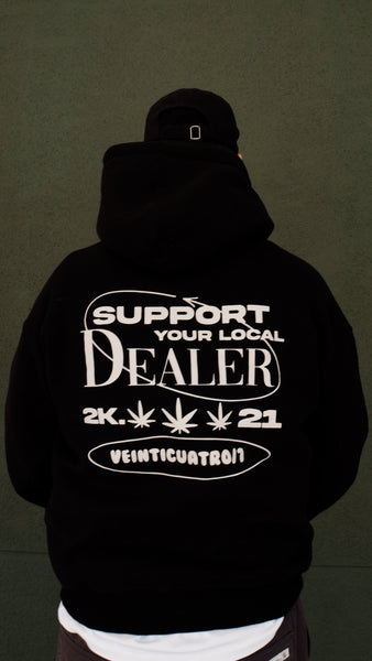 DEALER HOODIE BLACK