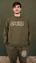 Cargar imagen en el visor de la galería, SUPPORT YOUR LOCALS CREWNECK OLIVE
