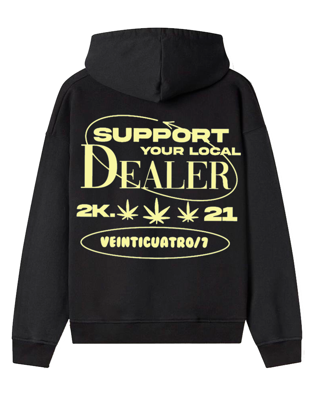 DEALER HOODIE BLACK