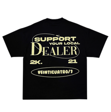 Cargar imagen en el visor de la galería, DEALER TEE BLACK
